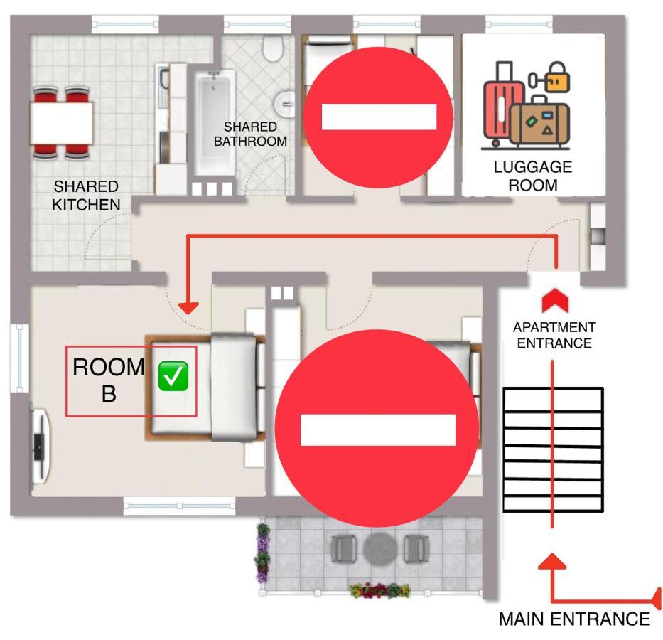 Privatzimmer Im Apartment - Apple Tv Netflix Kingsize Bett Arbeitsplatz Naehe Hbf Koblenz  Eksteriør billede